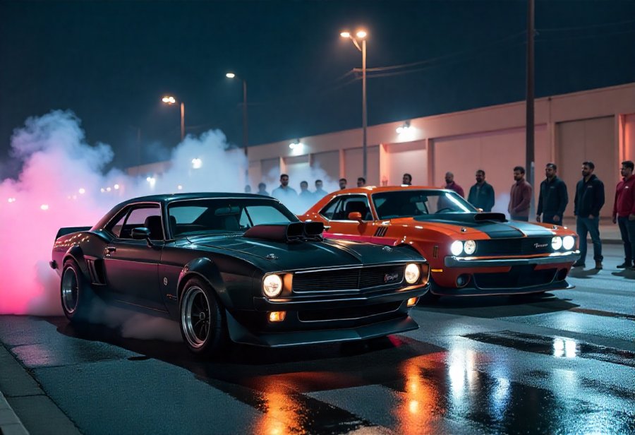 Rebellion and Loyalty Fuel the Underground Street Racing Scene